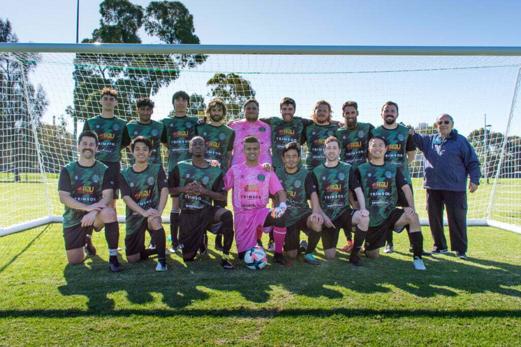 An image of the Footscray Rangers Football Club Senior Mens team 2023